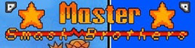Master Smash Brothers - Clear Logo (United States) - 256x64