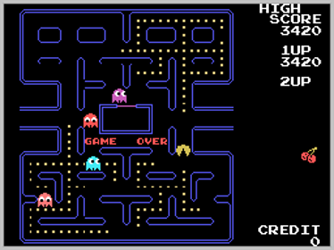 Pac-Man Collection - Screenshot - Game Over (World) - 256x192