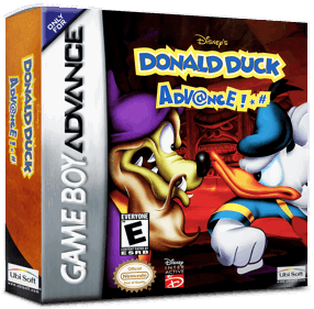 Donald Duck Adv@nce!*# - Box - 3D (North America) - 1016x998