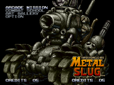 Metal Slug - Screenshot - Game Title (Japan) - 640x480