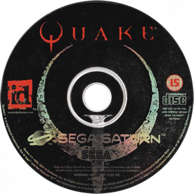 Quake - Disc (Europe) - 1000x1000