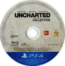 Uncharted: The Nathan Drake Collection - Disc (Oceania) - 761x763