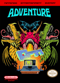 Adventure: NES Graphics - Fanart - Box - Front (World) - 1280x1744
