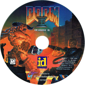 DOOM II - Disc (North America) - 1390x1390