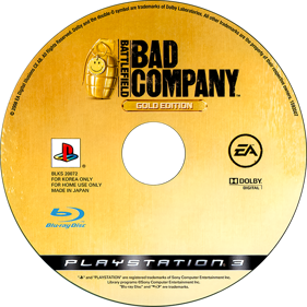 Battlefield: Bad Company: Gold Edition - Disc (Korea) - 684x684