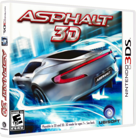 Asphalt 3D - Box - 3D (North America) - 841x856