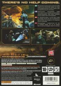 Dead Space - Box - Back (Europe) - 6088x8595