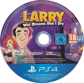 Leisure Suit Larry: Wet Dreams Don't Dry - Disc (Europe) - 936x922
