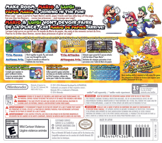 Mario & Luigi: Paper Jam - Box - Back (Canada) - 1400x1242