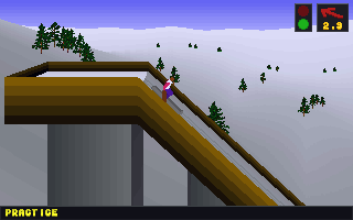 Illustration of Deluxe Ski Jump