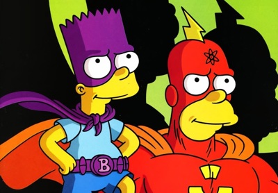 The Simpsons: Bartman Meets Radioactive Man - Fanart - Background (World) - 1031x717
