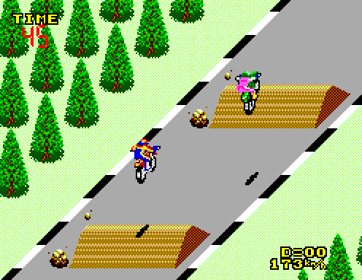 Enduro Racer - Screenshot - Gameplay (Japan) - 496x384