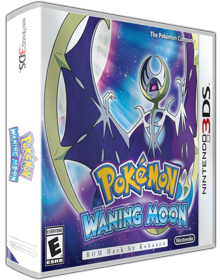 Pokémon Waning Moon - Box - 3D (United States) - 554x705