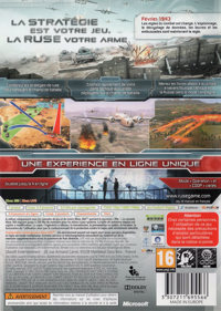 R.U.S.E. - Box - Back (France) - 800x1123