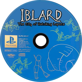 Iblard: Laputa no Kaeru Machi - Fanart - Disc (North America) - 600x600