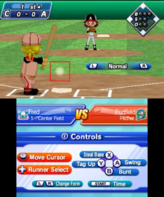 Arc Style: Baseball 3D - Screenshot - Gameplay (North America) - 400x480
