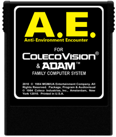 A.E.: Anti-Environment Encounter - Fanart - Cart - Front (World) - 588x692
