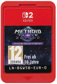 Metroid Prime 4: Beyond: Nintendo Switch 2 Edition - Cart - Front (United Kingdom) - 506x740