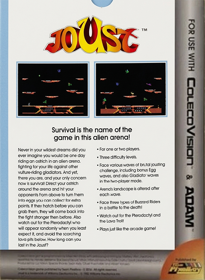 Joust (Team Pixelboy) - Box - Back (World) - 497x680