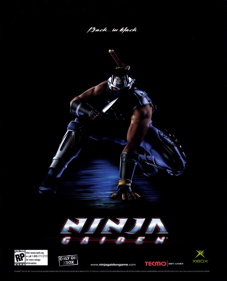 Ninja Gaiden - Advertisement Flyer - Front (United States) - 1828x2260