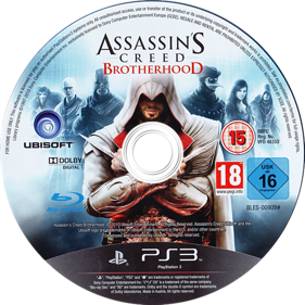 Assassin's Creed: Brotherhood - Disc (Europe) - 500x500
