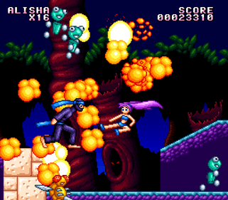 Alishas Adventure - Screenshot - Gameplay (Canada) - 256x224