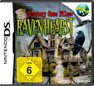 Mystery Case Files: Ravenhearst - Box - Front - Reconstructed (Germany) - 774x708