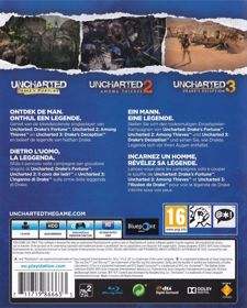 Uncharted: The Nathan Drake Collection - Box - Back (Europe) - 643x800