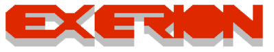 Exerion - Clear Logo (Japan) - 1662x321
