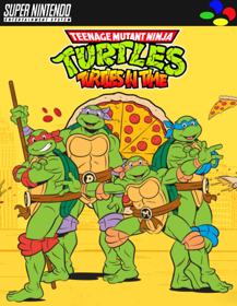Teenage Mutant Ninja Turtles IV: Turtles in Time - Fanart - Box - Front (North America) - 500x646