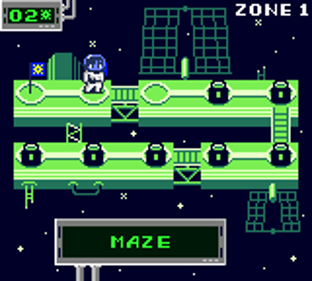 Gravitorque - Screenshot - Game Select (World) - 160x144