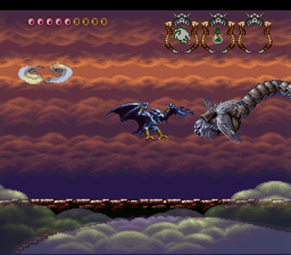 Demon's Crest - Screenshot - Gameplay (World) - 256x224