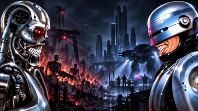 RoboCop Versus The Terminator - Fanart - Background (World) - 3840x2160