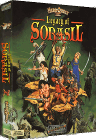 HeroQuest II: Legacy of Sorasil - Box - 3D (Europe) - 850x1244