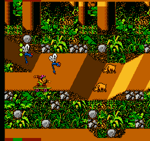Town & Country Surf Designs II: Thrilla's Surfari - Screenshot - Gameplay (North America) - 256x240