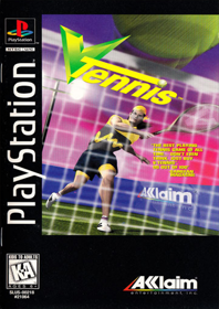 V-Tennis - Box - Front (North America) - 481x680