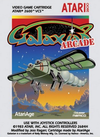 Galaxian Arcade - Fanart - Box - Front (North America) - 669x916