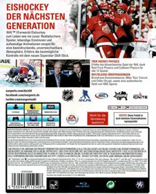 NHL 15 - Box - Back (Germany) - 645x800