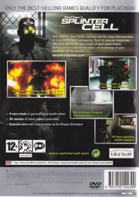 Tom Clancy's Splinter Cell - Box - Back (Europe) - 563x800
