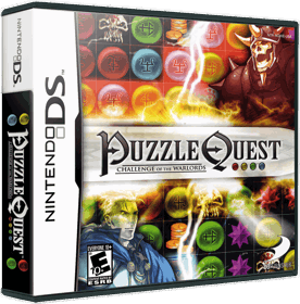 Puzzle Quest: Challenge of the Warlords - Box - 3D (North America) - 866x879