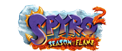 Spyro 2: Season of Flame - Clear Logo (null) - 1980x825