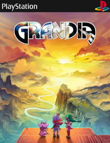 Grandia - Fanart - Box - Front (North America) - 500x646