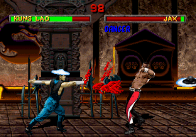 Mortal Kombat II - Screenshot - Gameplay (World) - 640x448