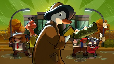 Duck Detective: The Secret Salami - Fanart - Background (World) - 3840x2160