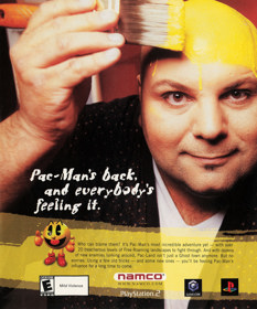 Pac-Man World 2 - Advertisement Flyer - Front (United States) - 1831x2200