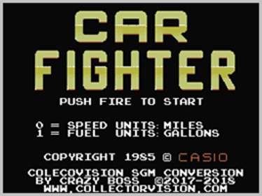 Car Fighter - Screenshot - Game Title (World) - 256x192