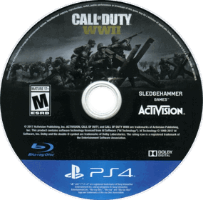 Call of Duty: WWII - Disc (North America) - 761x748