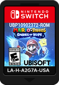 Mario + Rabbids Sparks of Hope - Cart - Front (North America) - 392x567