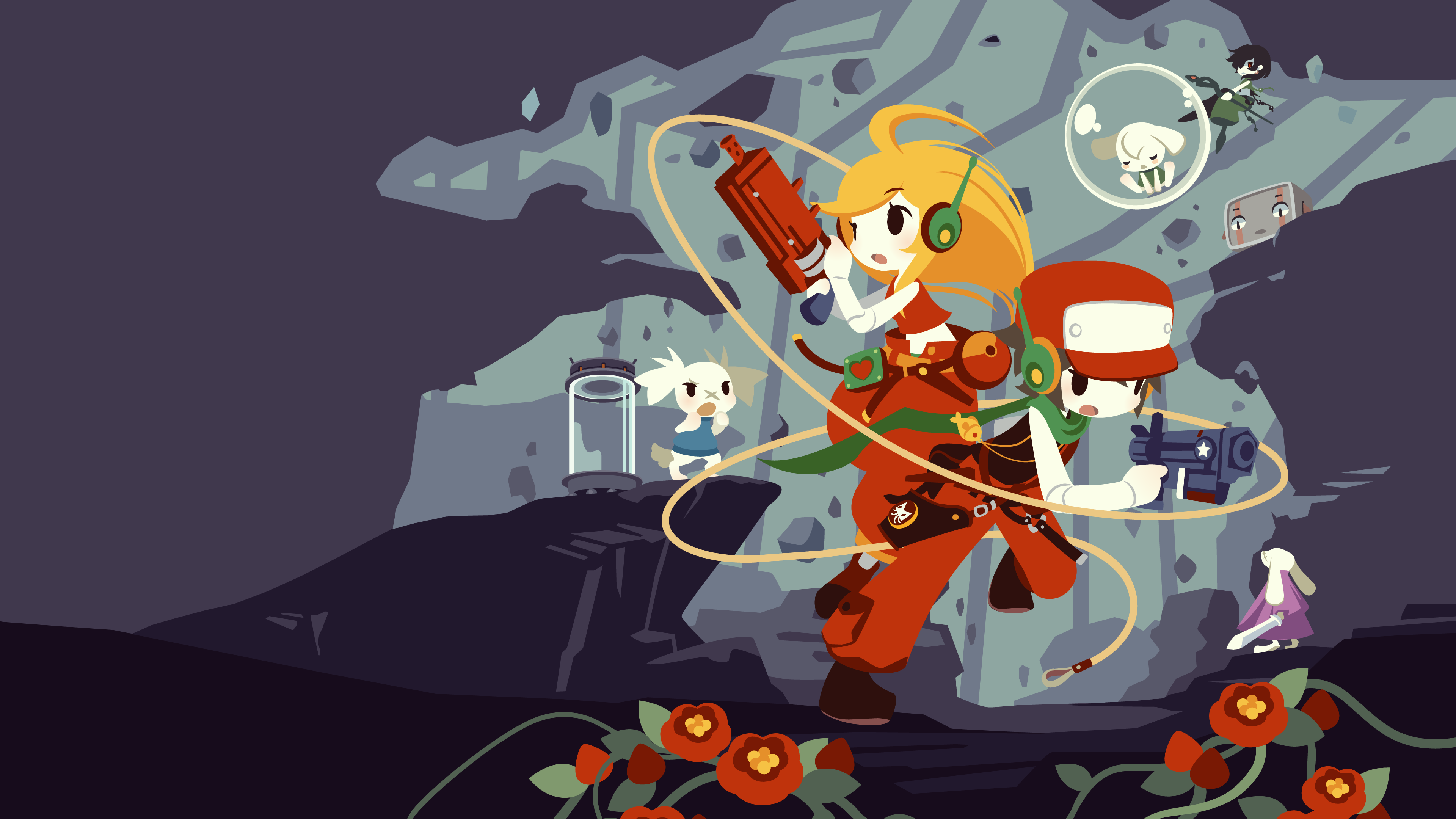 Illustration of Cave Story+
