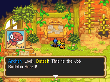 Pokémon Super Mystery Dungeon: Echoes of Yesterday - Screenshot - Gameplay (World) - 512x384
